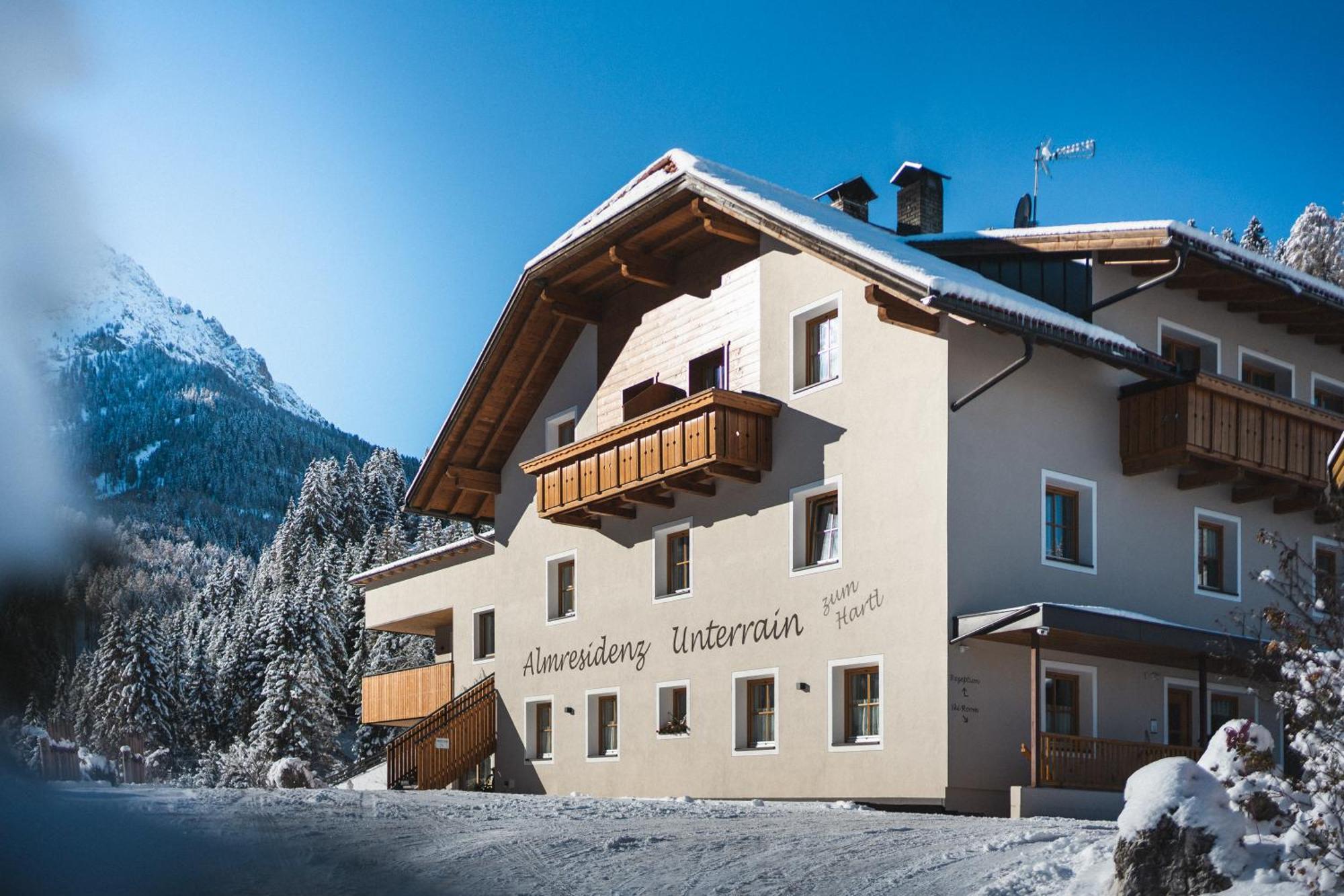 Almresidenz Unterrain -1 Km By Car Distance Ski Slopes Kronplatz Olang Exterior foto